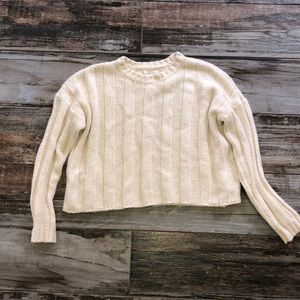 PacSun cream colored sweater